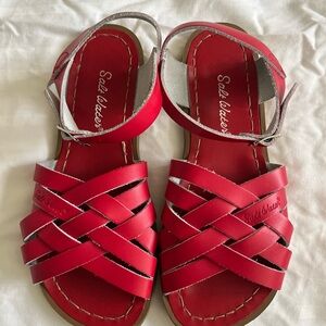 Salt Water Kids Red Sandals